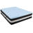 Capri Comfortable Sleep 12" CertiPUR-US Certified Pocket Spring Mattress & 3" Gel Memory Foam Topper-1911095562