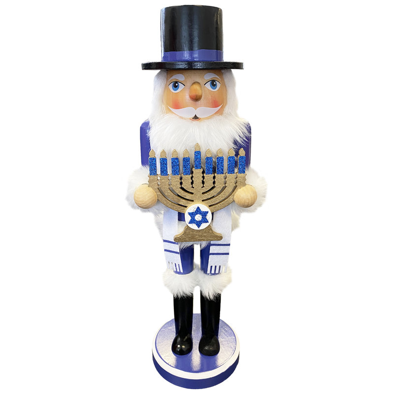 14" Hannukah Nutcracker