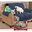 Housse pour causeuse à coussins carrés-36703814