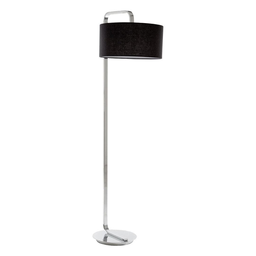 Leyna 150cm Mirrored Arched Floor Lamp