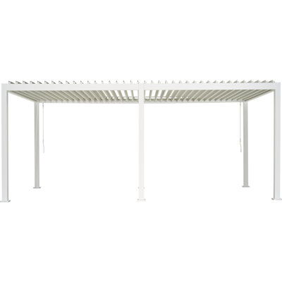 111S  Aluminum Pergola with Adjustable Louvered Roof