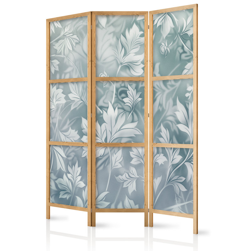 171cm H Solid Wood Folding Room Divider, 171cm H x 135cm W x 1.2cm D