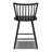 Talia 24" Solid Wood Counter Stool In Black
