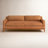 Zyon 90'' Full Grain Italian Leather Sofa
