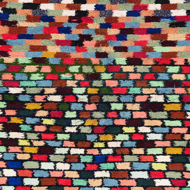 Abstract Indoor Rug, Square 7'