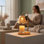 Bougie chauffe-lampe avec minuterie - Lampes chauffantes électriques à intensité variable, lumière de cire réglable pour bougies en pot, cadeaux d'anniversaire pour les femmes ， Saint-Valentin