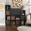 Bibliothèque de rangement en bois à 2 tiroirs Breayla H 15,7 "-713895834