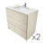 102'' Double Bathroom Vanity with Engineered Quartz Top-98136045-98136050-98136074