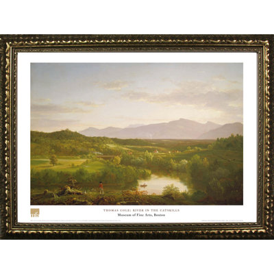 Reproduction d'art encadrée, "River in the Catskills" par Thomas Cole