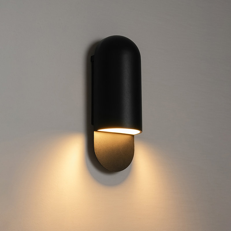 1-Light Flush Mounted Sconce Up Down