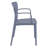 Farrah Stacking Patio Dining Armchair-1401396229