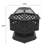 Horst 22.4'' H x 22'' W Iron Outdoor Fire Pit with Lid