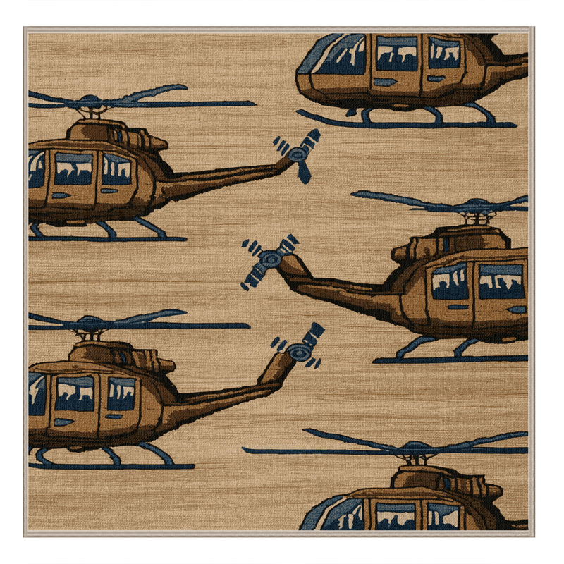 Tapis beige lavable à la machine, Carré 4 pi