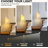 1PC Dimmable Alabaster Pendant Light Kitchen Island-900781409