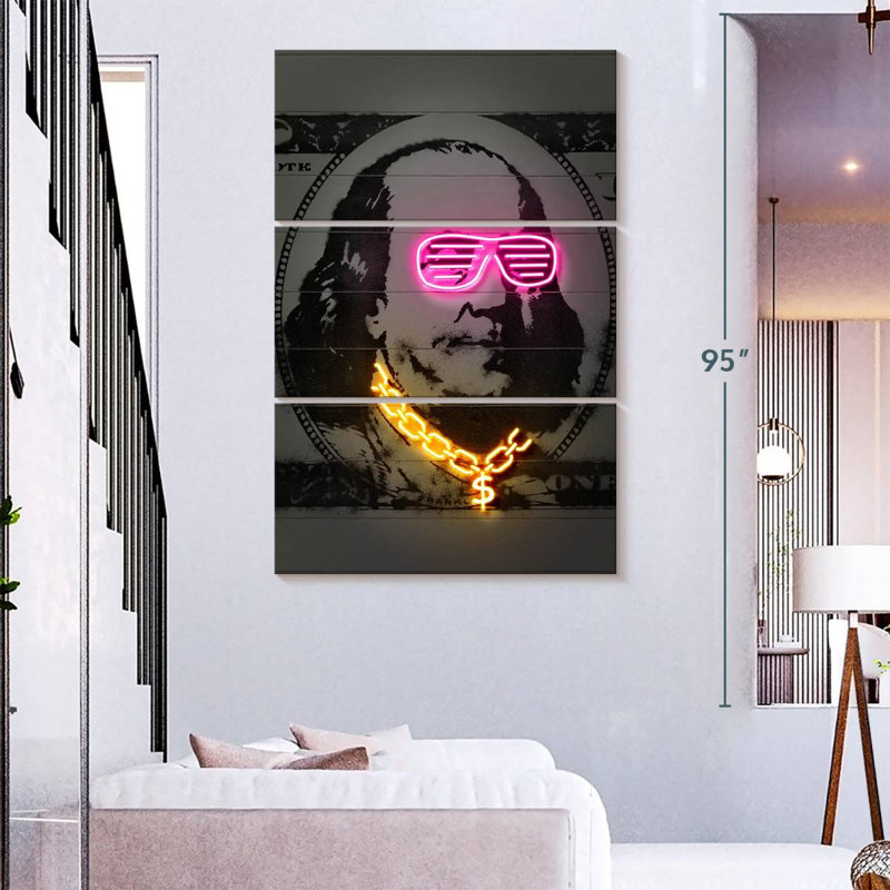 Kerner Franklin, 74" H x 48" W
