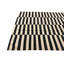 Tapis noir et blanc Jessen
