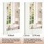 Miroir d'appoint en bois massif, miroir de meuble-lavabo mural en bois massif-133251696-133251699