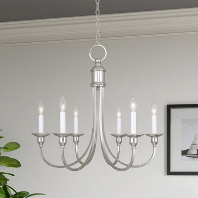 Eckard 6 - Light Dimmable Chandelier