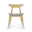 Ensemble de 2 chaises rétro en bois d'hévéa avec dossier ergonomique et coussins moelleux-220121116-220121118