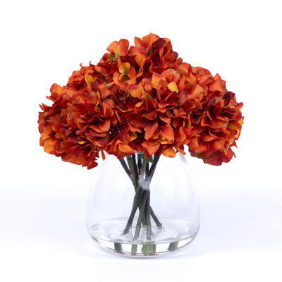  A Warm Glow - Arrangement floral artificiel, grande présentation de fleurs artificielles d'intérieur de grande qualité avec de belles fleurs et un feuillage - Floral à haute énergie d'aspect naturel