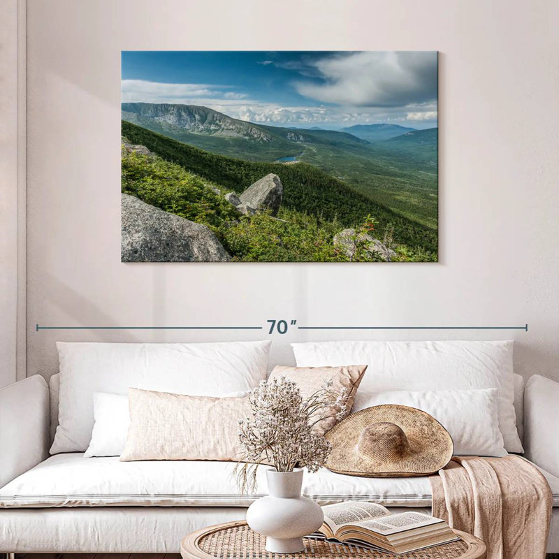Alvord Katahdin Mountainscape, 30" H x 45" W