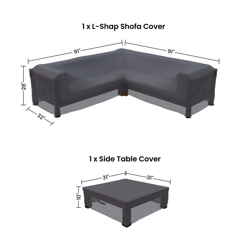 Housses de conversation pour groupe modulaire Luthersville