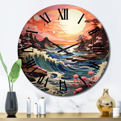Clowie - Horloge murale nautique et de plage