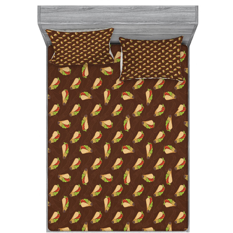 Microfiber Sheet Set, Full Sheet Set with Fitted Sheet