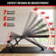 Banc de musculation pliable multifonctionnel, banc de musculation réglable pour la gymnastique à domicile avec 7 positions de dossier, idéal pour la formation de muscles et le renforcement de la force