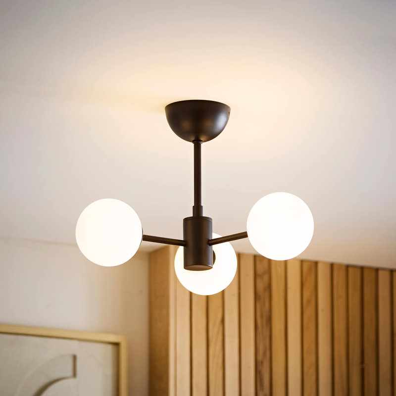 Semi Flush Mount, Without Bulb