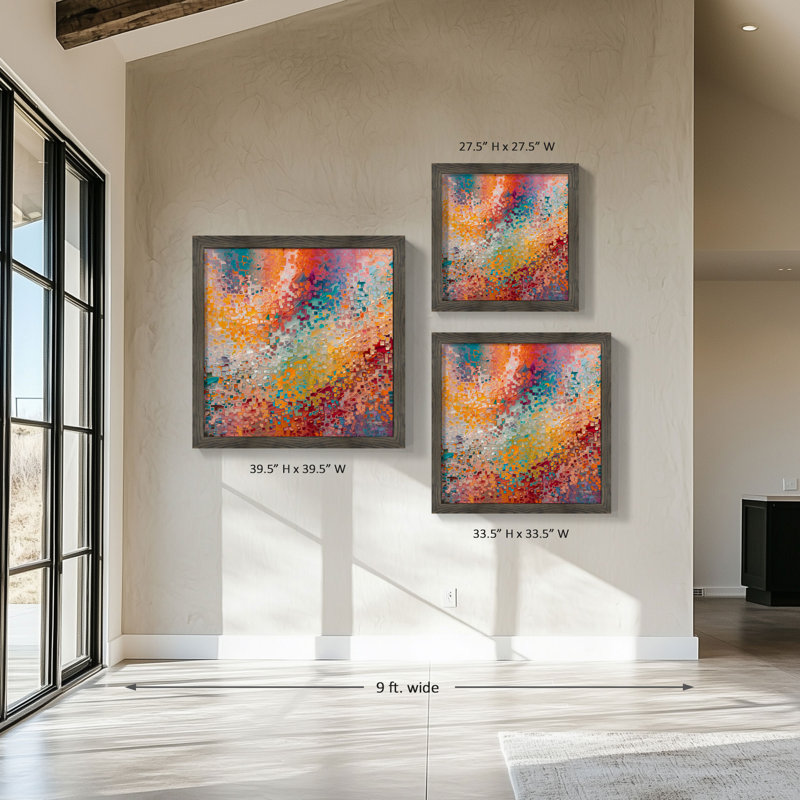 Marc Mark 11,24 «Believe And recevez» par Mark Lawrence, reproduction, H 27,5 po x l 27,5 po x P 0,75 po, Acrylique encadré