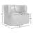 Mervin Upholstered Swivel Barrel Chair