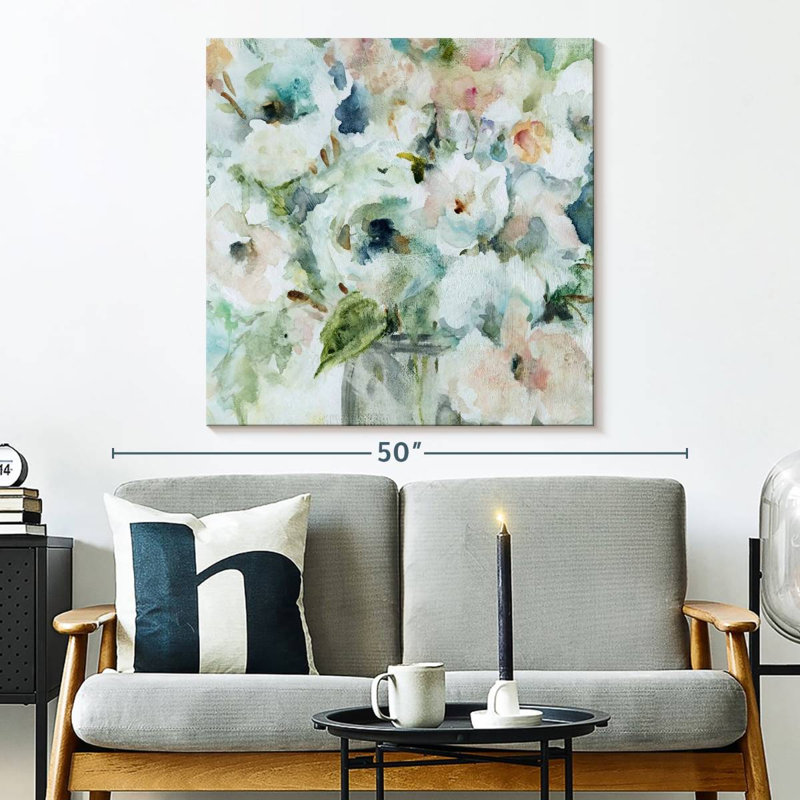 Blooming Softly, 33" H x 33" W