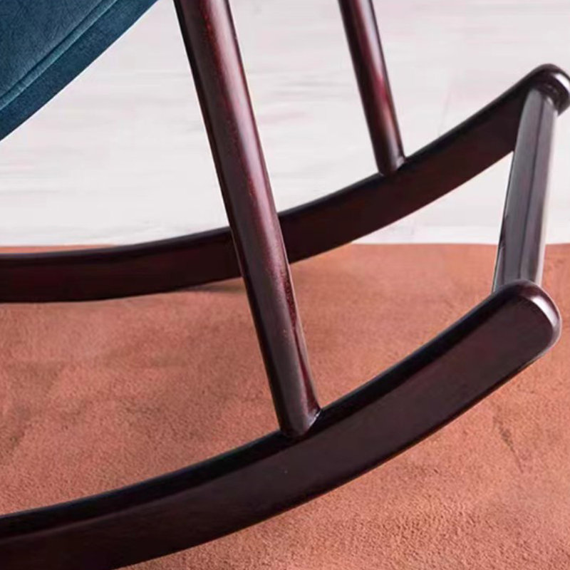 Chaise berçante ergonomique avec appui-tête réglable. Chaise berçante