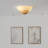Hikari 3-Light Boho Japanese Fusion Bamboo + Silk Flush Mount