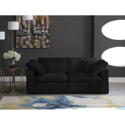 Millersburg 80'' Velvet Loveseat