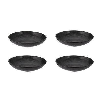 Reactive Linear Set Of 4 Pasta Bowls
