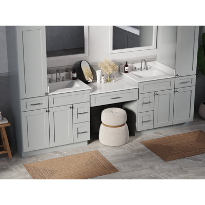 Meuble-lavabo double 108 po Disar