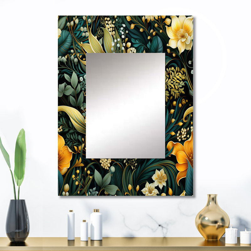 Motif botanique cachemire Demante Contemporary Nature - Paisley Large, 32 po x 24 po