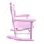 Chaise à bascule Pink's