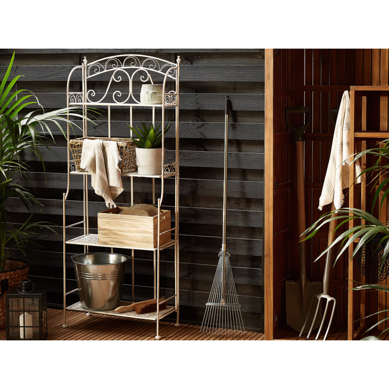 Chaylyn 61cm W Metal Shelving Unit