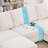109 Inch Wide Corduroy Modular Sectional Sofa with Ottomans and Cup Holders-203388282