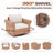 Outdoor Rattan Swivel Patio Chair With Cushions