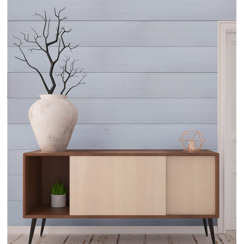 Panneau mural Cameron Saferia 48 "x 8,25", Gris clair