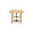 Cornesia Rectangular 68" Ash Solid Wood Four Leg Dining Table-1346883449