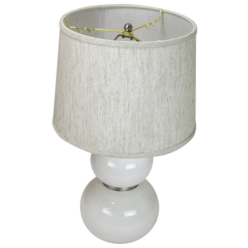 Lampe de bureau blanche 10 po Keal