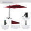 Parasol carré 10 * 10ft-1980843202