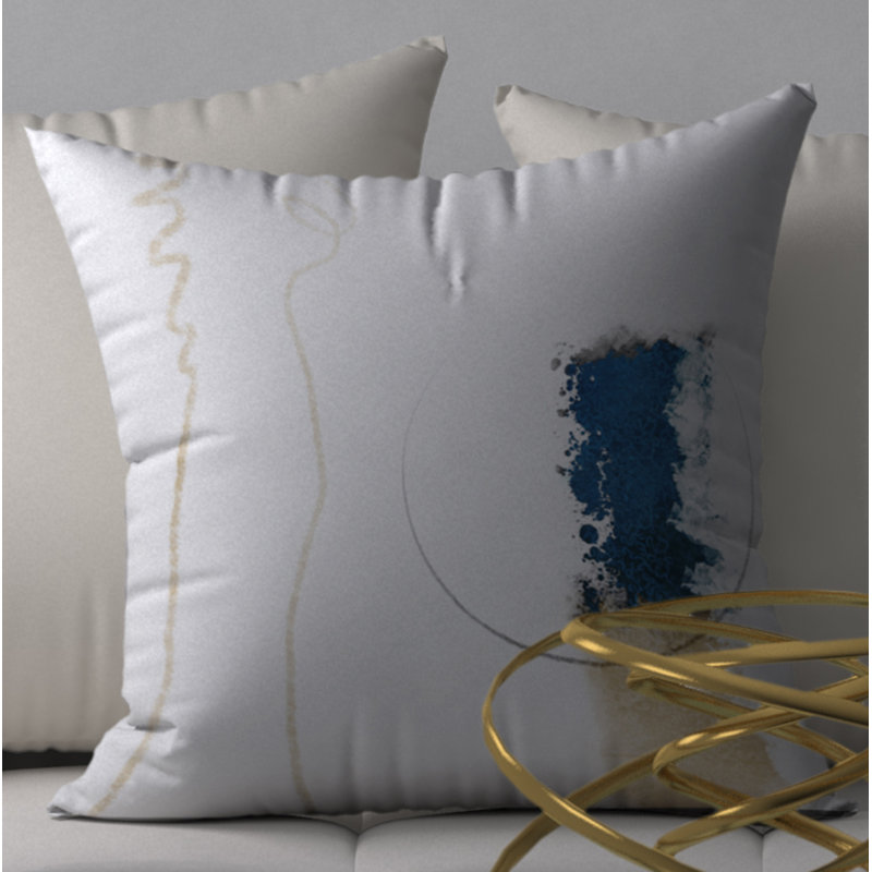 Housse de coussin et insert de coussin carré hilarant, 24 po x 24 po