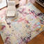 Hand Knotted Area Rug in Silver/Pink/Purple/Blue-1099145170