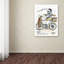 « monsieur blanc », art sur toile-23090886